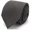 BRERA 67 Cravatta Uomo Elegante in Lana e Seta | Cravattino per Completo 148x8 | Cravatte Slim per Vestito da Cerimonia e per Abiti da Lavoro