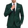 Allthemen Blazer da Uomo Slim Fit Formale Giacca da Abito One Button Monopetto Casual Tuxedo Suit Giacche Smart Blazer