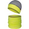 BIOTEX Tubolare e Sottocasco Summerlight Unisex Leggero Traspirante, Protezione e Ventilazione per Ciclismo, Running e Sport Outdoor Estivi, Nero Giallo/Giallo Fluo