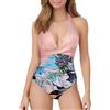 Generico Costume Donna Intero, Costume da Bagno Donna Estivo Taglie Forti per Monokini Push-Up Vintage Intero con Controllo della Pancia Retro Beachwear Pezzi 1 Swimsuit Spiaggia Estate Sexy