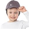Ribcap Casco Medico per Bambini | Berretto da Baseball con Cinturino per Il Mento | Midi/Maxi 19,5-24,5 cm | Casco Protettivo Morbido per l'epilessia | Casco Protettivo per Le convulsioni