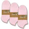 mehrstrumpf 8/12 Paia Bambini 100% Bio Anbau Sneaker Calzini Ragazzi e Ragazze Senza Cuciture (Modello: Biolivia)