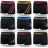 L&K 10 Pack Boxer Uomo Pantaloncini Intimo Microfibra Retro Shorts Colore Nero con Motivi Misti 1202 BL XXL/3XL