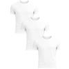 Navigare 580 - Confezione 3 Magliette Uomo Mezza Manica Cotone Elasticizzato (IT, Testo, S, Regular, Regular, Standard, Bianco)