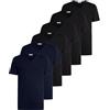 Liabel Canotta T-Shirt Uomo 100% Cotone Athena, Multipack da 3 e 6 pz, Certificato Oeko-Tex, Fresca e Traspirante