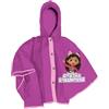 Coriex Mantella Poncho Pioggia Impermeabile GABBY DOLLHOUSE Impermeabile, Mantella, Antipioggia, Antivento (XS TAGLIA 3/4 ANNI)