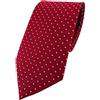 TigerTie Cravatta di design in seta a pois - Larghezza cravatta 8 cm, Krawattengröße: ca. Länge 150 cm, Breite 8 cm