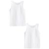 NEXT Ragazzo Confezione da 2 Canotte Termiche. Bianco 5 Anni-6 Anni
