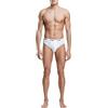 Cotonella 3 Pezzi Slip Uomo 8300S con Elastico Esterno Cotone Bielastico, Bianco, 7/XXL