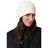 Style & Republic - Berretto sportivo in 100% cashmere, taglia unica, 44 cm di circonferenza e 6,5 cm di risvolto, da donna beige.