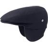 LIERYS Teflon Coppola Unisex Berretto con Visiera Lana Foderato Made in Italy Autunno/Inverno