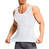 KUMAYES Compressione Uomo Shapewear Canotta Contenitiva Snellente Intimo Modellante Dimagrante Fascia Pancia Sportivo Elasticizzato Fitness Canottiera Dimagrante Pancia