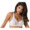 SIELEI SIèLEI Reggiseno Francese in Pizzo Motivo Floreale, con Ferretto - 2442