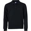 CliQue Basic Polo Felpa Uomo Nero S