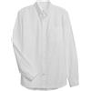 GAP Camicia da Uomo a Maniche Lunghe Oxford Button Down, Bianco, L
