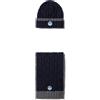 NORTH SAILS Set Regalo Bambino con Berretto e Sciarpa a Trecce