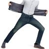 ziilay Jeans termici da uomo, pantaloni termici, pantaloni da neve, pantaloni invernali foderati, jeans invernali con fodera in pile, pantaloni, 36W x 32L
