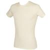 RAGNO Camiciola Uomo Manica Corta Girocollo WSK Articolo 601597 Lana e Seta - Taglia 5 - Colore 002 Bianco Lana