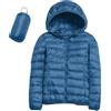 HEONSATI Giacca Donna Trapuntino Leggeri Piumino 100 Grammi Ripiegabile Imbottito Piumini con Cappuccio Invernale Antivento Taglie Forti Cappotto da Donna Mezza Stagione Antivento Giacconi Imbottiti Slim