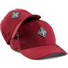 Soulbuddy Set di 2 Cappellini Sportivo da Basecap Coordinati papà e Figlio - Snapback Traspiranti Uomo e Bambino - Look Mini Me Famiglia - Idea Regalo Originale (IT, Testo, L, Bordeaux)