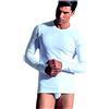 Nottingham 6 Pezzi Maglia Uomo Jazz Girocollo Manica Lunga in Caldo Cotone (Bianco, 7/XXL)