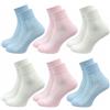 GAWILO Calzini benessere da donna (6 paia), senza elastico in vita e senza cuciture, calze venose con elastico e zone di carico rinforzate, colorato 2, 35-38