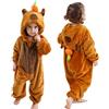 COOKY.D Costume Halloween Unisex Cappuccio Animale per Neonati,2-36 Mesi | Flanella Calda Costume Halloween Festivo,Completo Carnevale,Ideale per Family Book Day,Accogliente per l'Inverno