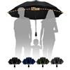 Chakipee Ombrello Pieghevole Compatto Pioggia - Nero XXL Automatico Pioggia Grande Ombrelli Antivento Robusto Inverso - Portatile Uomo Donna da Viaggio Resistenti 210T 10 Stecche