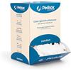 Pedsox, Calze Igieniche Monouso per Prova Calzature, Espositore 1000 Pezzi Sfusi, Linea Comfort, Unisex, Taglia Unica, Bianco