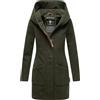 Marikoo B819 - Cappotto da donna, invernale, trench, parka, giacca lunga per la mezza stagione