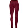 Piarini® - Leggings - Donna Uni-Bordeaux S-M