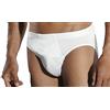 PEROFIL Slip Basso Ghibli 100% Filo Scozia (5 L IT52, Bianco)