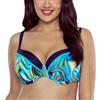 Vivisence Reggiseno Bikini Colorato A Coppa Imbottita 3229, Blu,5D