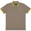 Siry Work Baci&ABBRACCI Polo Uomo BAM1421-95% Cotone 5% Elastan (IT, Testo, 3XL, Regular, Regular, Sabbia)