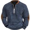 Sunnyuk Maglione Capodanno Uomo, Maglione Lana Uomo Pullover Termica Intima Maglia Elegante Manica Lunga Maglione Taglie Forti Invernale Maglioni Caldo Cotone Maglioncino