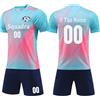 OXOQAQ Completo Calcio Personalizzabile per Adulti e Bambini, Maglie e Pantaloni, Maglie da Calcio Allenamento per Uomo, Set Divise Calcio