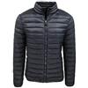Evoga Piumino Uomo Trade Invernale Casual Giubbotto Giacca Slim Fit (XXL, Nero 100 Grammi)