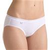 Sloggi Basic+ Mini 4P Slip, Pacco da 4 , Donna, Bianco(White 0003), IT 4 EU 44