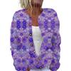 Gienslru Cardigan Estivo da Donna, Golfino a Lungo Maniche con Scollo Aperto sul Davanti Maglieria Leggero Cappotto, Casual Coprispalle Giacca Softshell Autunno