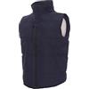 NSTF Gilet Uomo Imbottito Caldo Impermeabile Antistrappo Taglie Forti Conformato Calibrato No Maxfort (XL, Blu/Royal)
