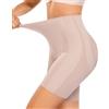 UMIPUBO Guaina Contenitiva Donna Pancia Piatta Mutande Contenitive Snellente Glutei Scolpiti Pantaloncini Contenitivo Modellante Body Shaper Vita Alta Pancera Post Parto Shapewear (Pelle Rosata, XXL)