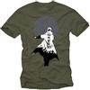 MAKAYA Anime T Shirt - Ninja Magliette Uomo Manica Corta - Regali Nerd Originali Verde XL