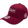 Mitchell & Ness Heather Box Logo Classic Red Snapback - OB, bordeaux, Taglia unica