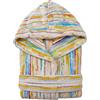Nada Home Accappatoio Unisex Uomo Donna in Spugna Velour Cinigliato 100% Cotone 500gr con Cappuccio - Morbido, Assorbente ed Elegante, Design Jacquard