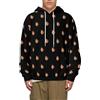 Generic Felpa Personalizzata Uomo con Cappuccio Felpe Personalizzate con Foto del Viso Felpe Personalizzabili Stampata sul Fronte e sul Retro Felpa Nera Donna Hoodie Regalo Personalizzato di Coppia