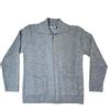 F & S LTD Cardigan da donna lavorato a maglia, con cerniera, con tasche, taglia S-XL