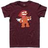 3styler T-Shirt Uomo Eros Amore Love Pollon Olimpo Grecia Zeus - Cartoons Anni 80 Shirt - Linea Classic - 100% Cotone 185 gr/mq (L, Bordeaux)