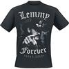 Motörhead Lemmy - Forever Uomo T-Shirt Nero Regular