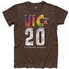 3styler T-Shirt Uomo VIC-20 - The Friendly Home Computer - Linea Classic - 100% Cotone 185 gr/mq (L, Cioccolato)