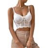 SHEKINI Reggiseno Bralette Pizzo Reggiseno Senza Ferretto Elegante Reggiseni Senza Imbottito Brassiere Top per Donna e Ragazze